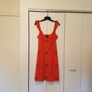 Burnt orange Dress